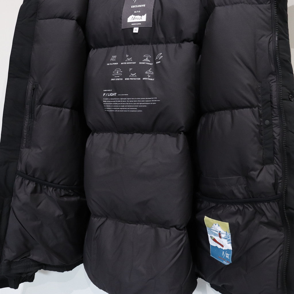 NANGA | FT MINIMAL DOWN PARKA #BLACK [FNA09232M0006]