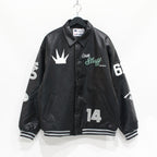 MAJESTIC | VARSITY JACKET #BLACK [23AW-FS-02/FS1281]