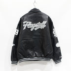 MAJESTIC | VARSITY JACKET #BLACK [23AW-FS-02/FS1281]