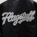 MAJESTIC | VARSITY JACKET #BLACK [23AW-FS-02/FS1281]
