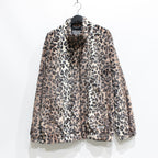FUR LEOPARD TRACK JACKET #BEIGE [23FW-WMO-TJ04]