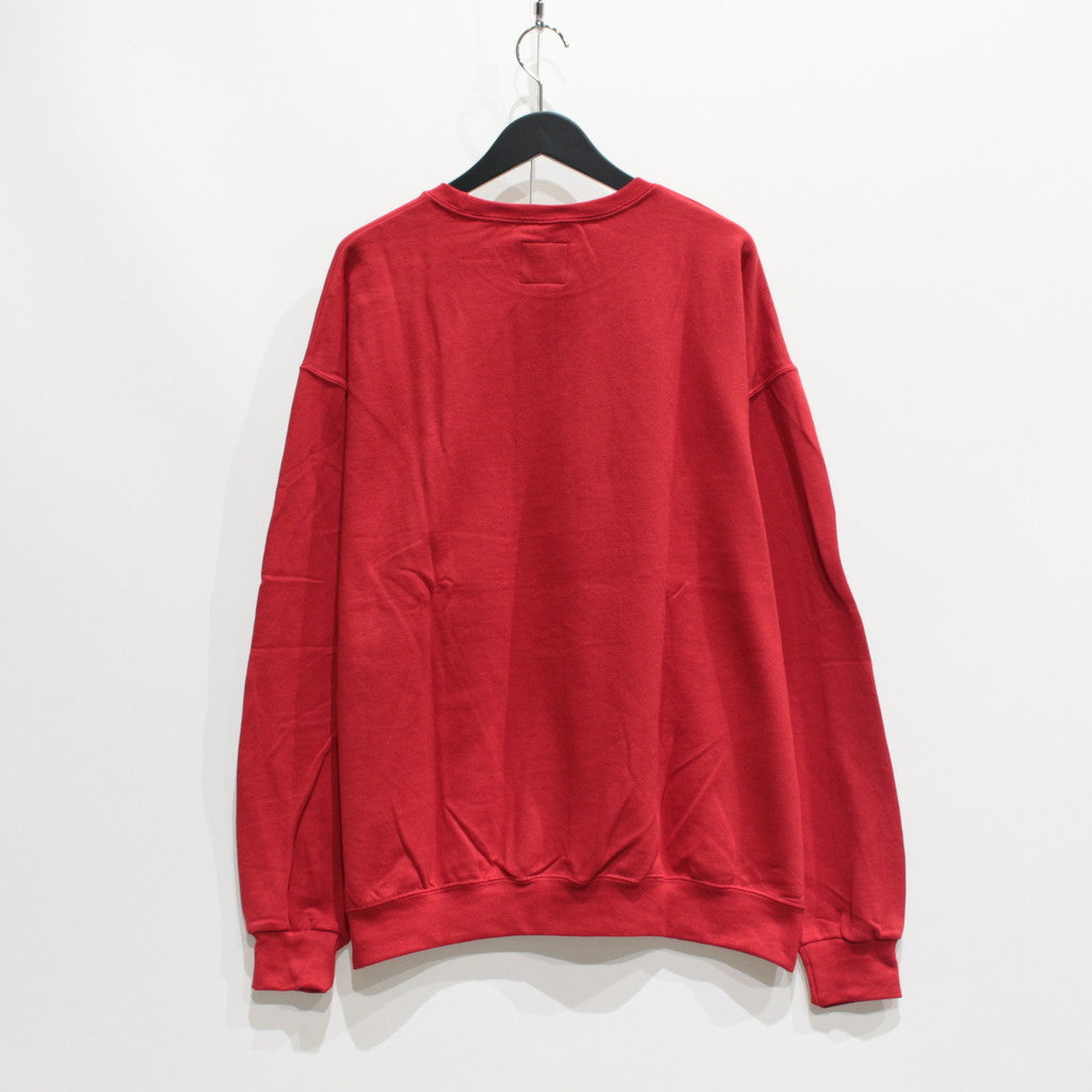 JOHNNY | 圓領運動衫#RED [JOHNNY-WM-SS01]