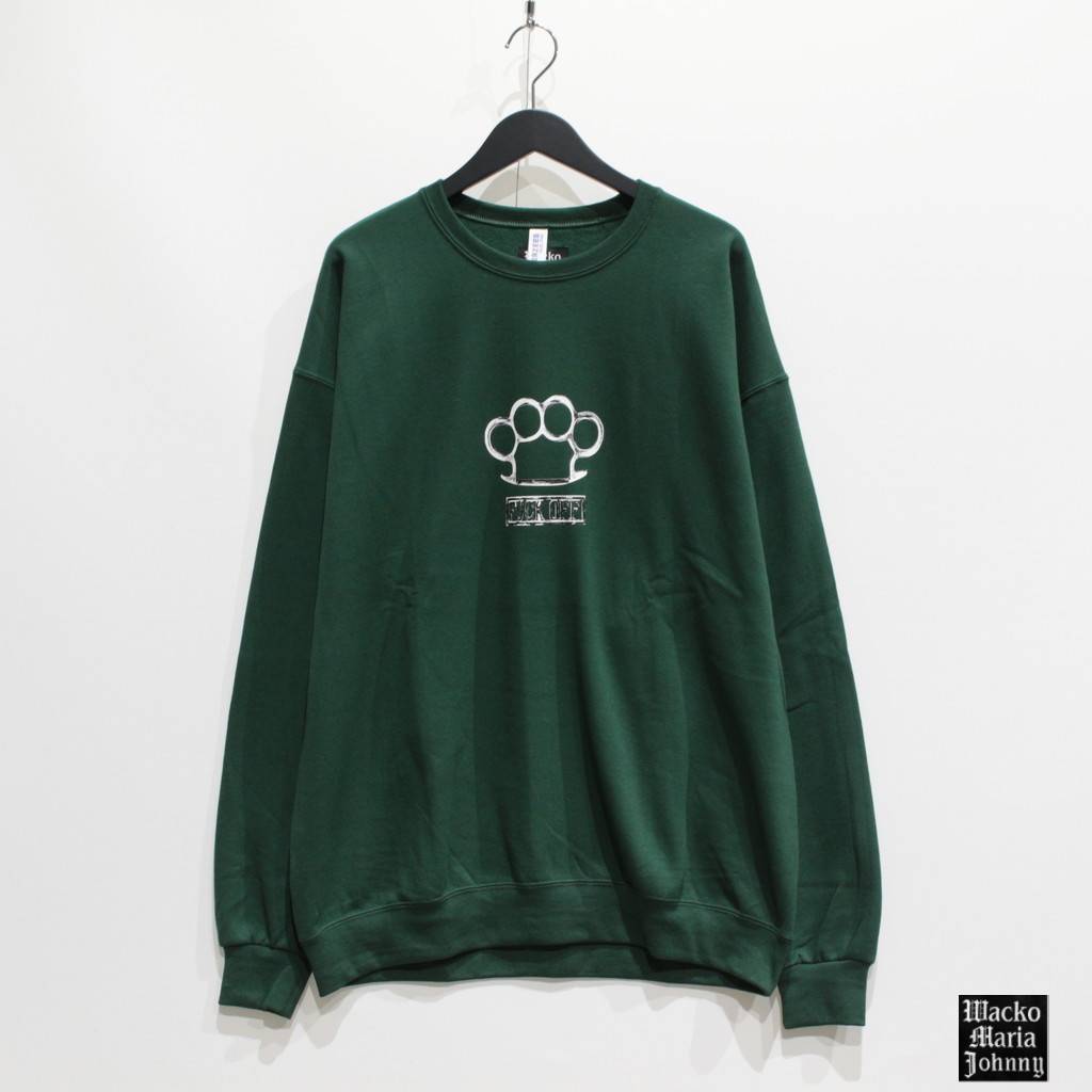 JOHNNY | CREW NECK SWEAT SHIRT #GREEN [JOHNNY-WM-SS01]