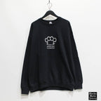 JOHNNY | CREW NECK SWEAT SHIRT #BLACK [JOHNNY-WM-SS01]