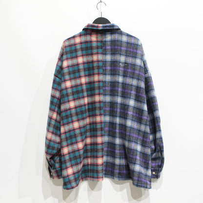 2 FACE FLANNEL SHIRT #HORNETS [23AW-MS10-024]