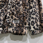 FUR LEOPARD TRACK JACKET #BEIGE [23FW-WMO-TJ04]