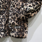 FUR LEOPARD TRACK JACKET #BEIGE [23FW-WMO-TJ04]
