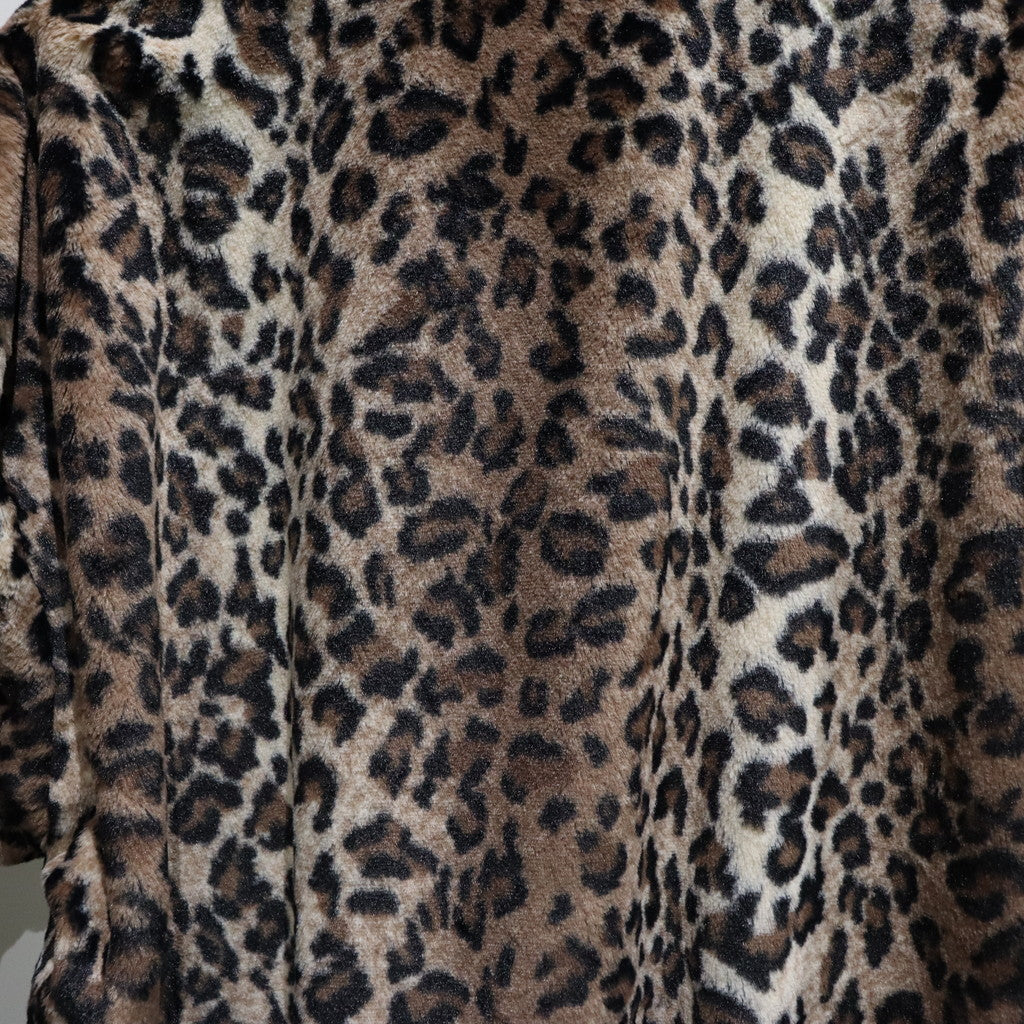 FUR LEOPARD TRACK JACKET #BEIGE [23FW-WMO-TJ04]