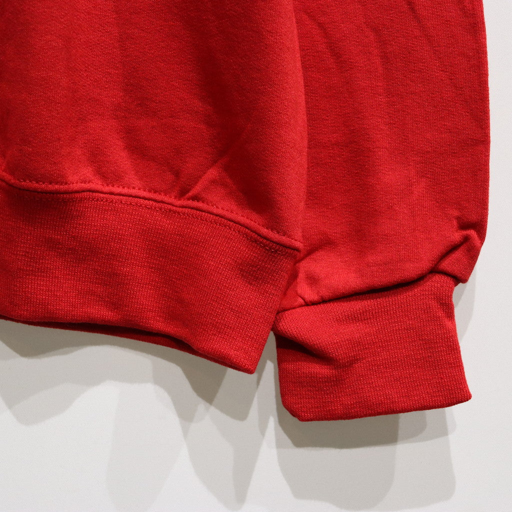 JOHNNY | 圓領運動衫#RED [JOHNNY-WM-SS01]