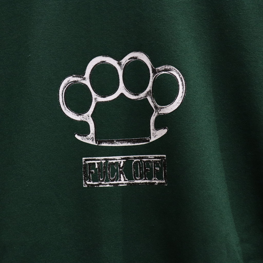 JOHNNY | CREW NECK SWEAT SHIRT #GREEN [JOHNNY-WM-SS01]