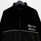 天鵝絨運動外套#黑色 [23FW-WMO-TJ02]