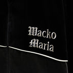 天鵝絨運動外套#黑色 [23FW-WMO-TJ02]