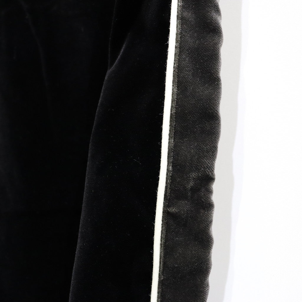 VELVET TRACK PANTS #BLACK [23FW-WMO-TP02]