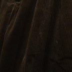 DOUBLE PLEATED CORDUROY TROUSERS #BROWN [23FW-WMP-PT02]