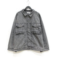 DENIM JACKET #BLACK [23FW-JK05]