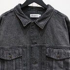 牛仔外套#黑色 [23FW-JK05]