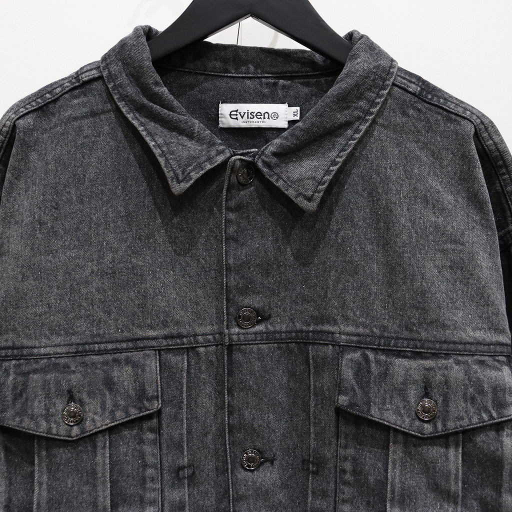 牛仔外套#黑色 [23FW-JK05]