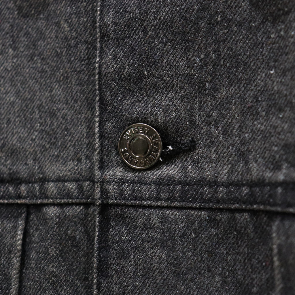 牛仔外套#黑色 [23FW-JK05]