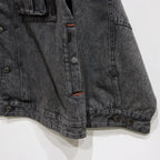 牛仔外套#黑色 [23FW-JK05]