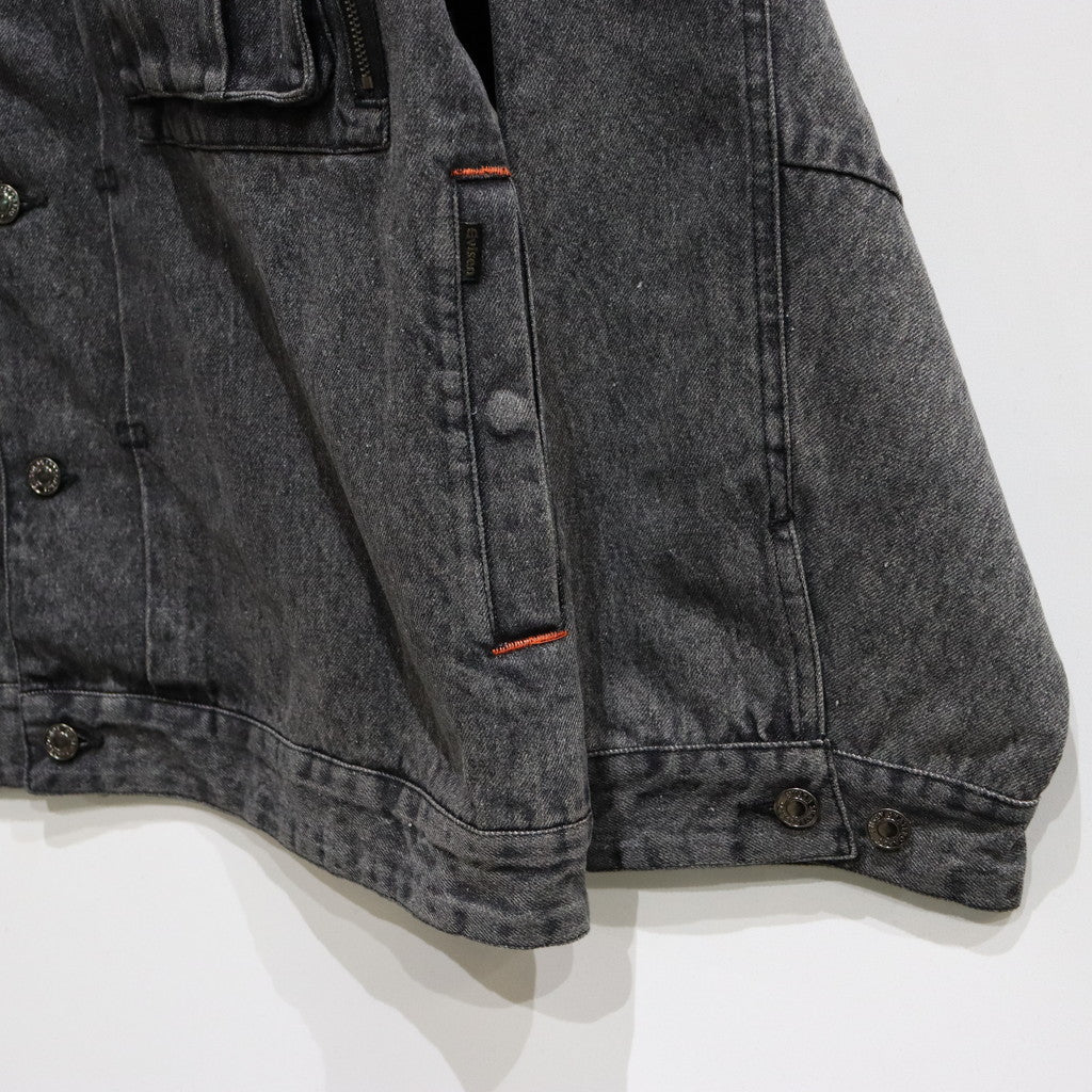 牛仔外套#黑色 [23FW-JK05]