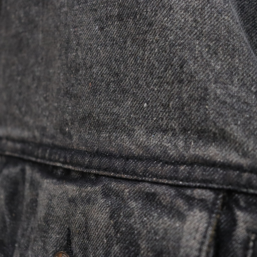 牛仔外套#黑色 [23FW-JK05]