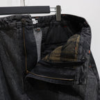 BOHEMIAN DENIM #BLACK [23FW-B02]
