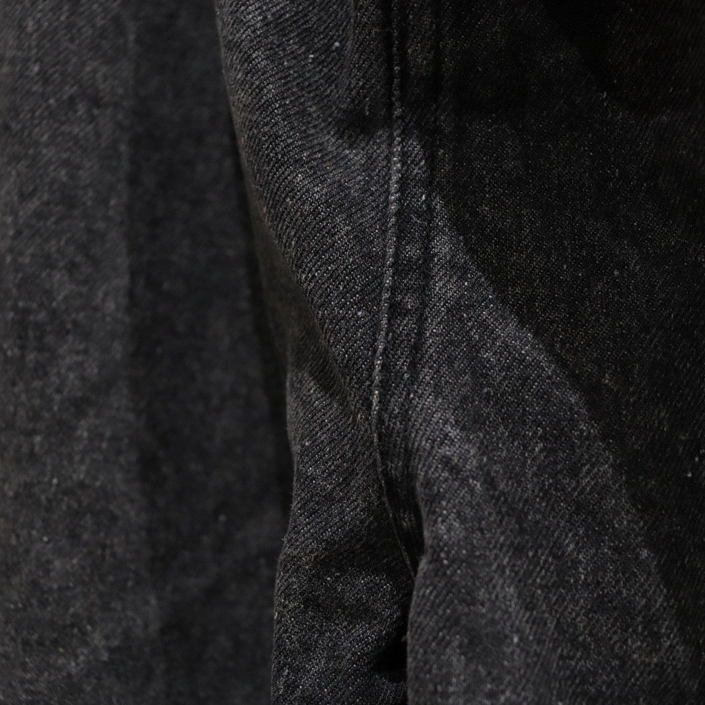 BOHEMIAN DENIM #BLACK [23FW-B02]