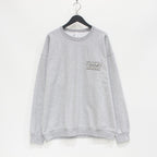 CREW NECK SWEAT SHIRT -TYPE 5- #GRAY [23FW-WMC-SS13]