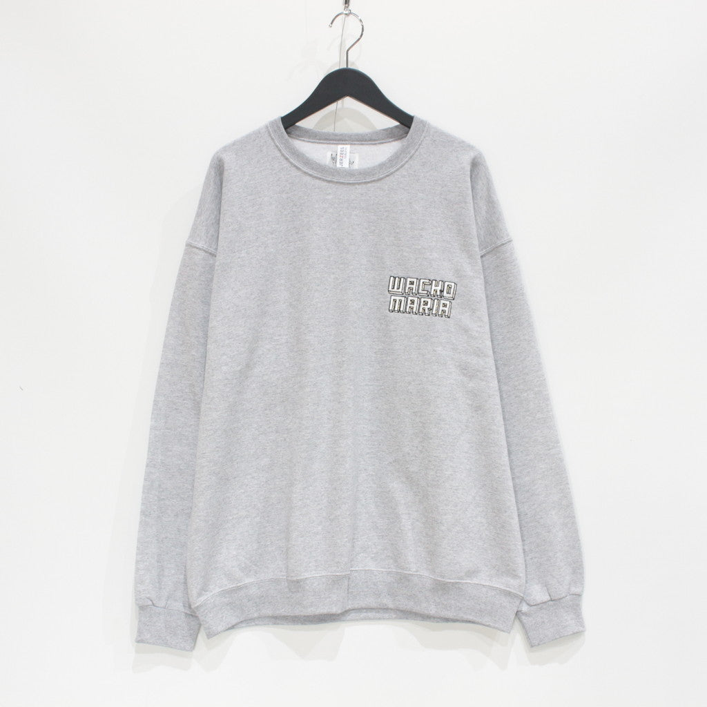 CREW NECK SWEAT SHIRT -TYPE 5- #GRAY [23FW-WMC-SS13]