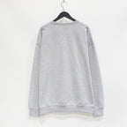 CREW NECK SWEAT SHIRT -TYPE 5- #GRAY [23FW-WMC-SS13]