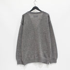 MOHAIR CARDIGAN -TYPE 1- #GRAY [23FW-WMK-KN07]