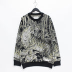 TIM LEHI | JACQUARD SWEATER #OLIVE [23FW-WMK-KN22]