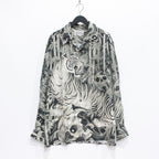 TIM LEHI | HAWAIIAN SHIRT L/S -TYPE 1- #OLIVE [23FW-WMS-HI01]