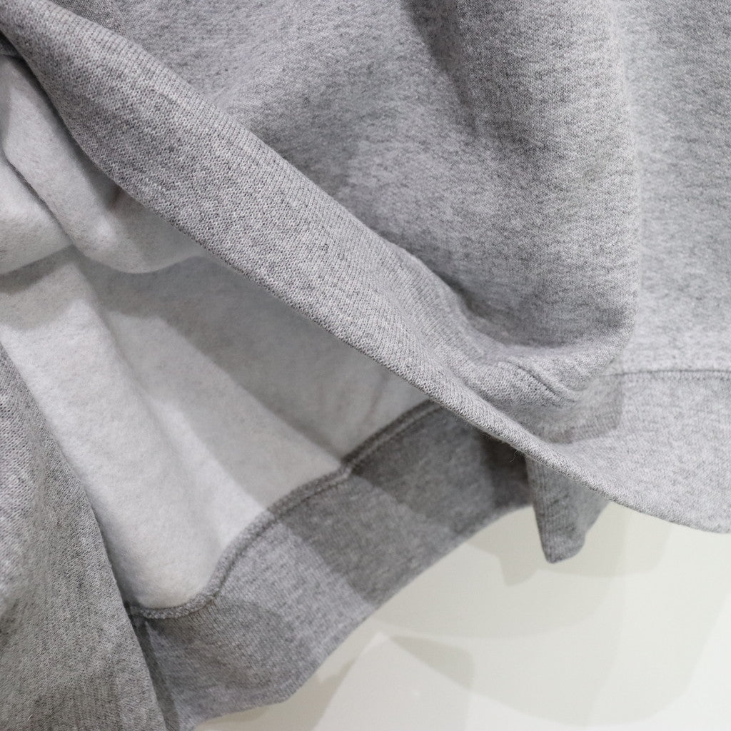 CREW NECK SWEAT SHIRT -TYPE 5- #GRAY [23FW-WMC-SS13]