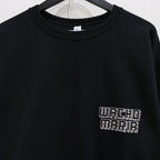 CREW NECK SWEAT SHIRT -TYPE 5- #BLACK [23FW-WMC-SS13]