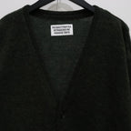 MOHAIR CARDIGAN -TYPE 1- #GREEN [23FW-WMK-KN07]
