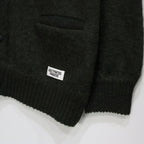 MOHAIR CARDIGAN -TYPE 1- #GREEN [23FW-WMK-KN07]