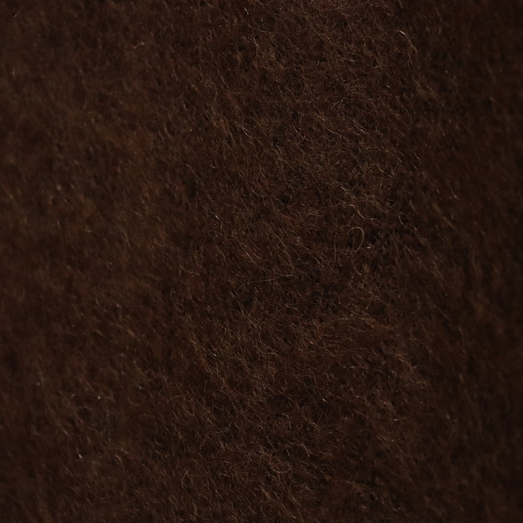 MOHAIR CARDIGAN -TYPE 1- #BROWN [23FW-WMK-KN07]