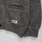 MOHAIR CARDIGAN -TYPE 1- #GRAY [23FW-WMK-KN07]