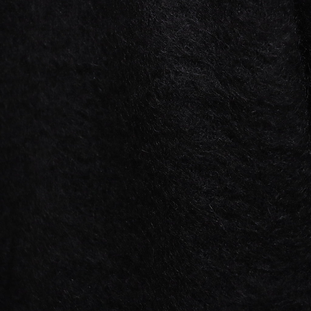 MOHAIR CARDIGAN -TYPE 1- #BLACK [23FW-WMK-KN07]