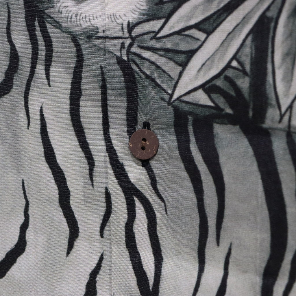 TIM LEHI | HAWAIIAN SHIRT L/S -TYPE 1- #OLIVE [23FW-WMS-HI01]