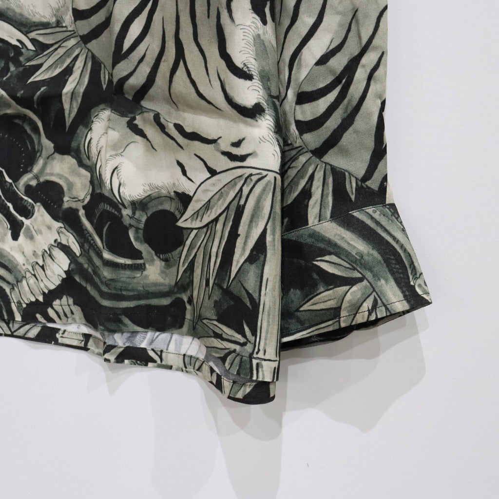 TIM LEHI | HAWAIIAN SHIRT L/S -TYPE 1- #OLIVE [23FW-WMS-HI01]