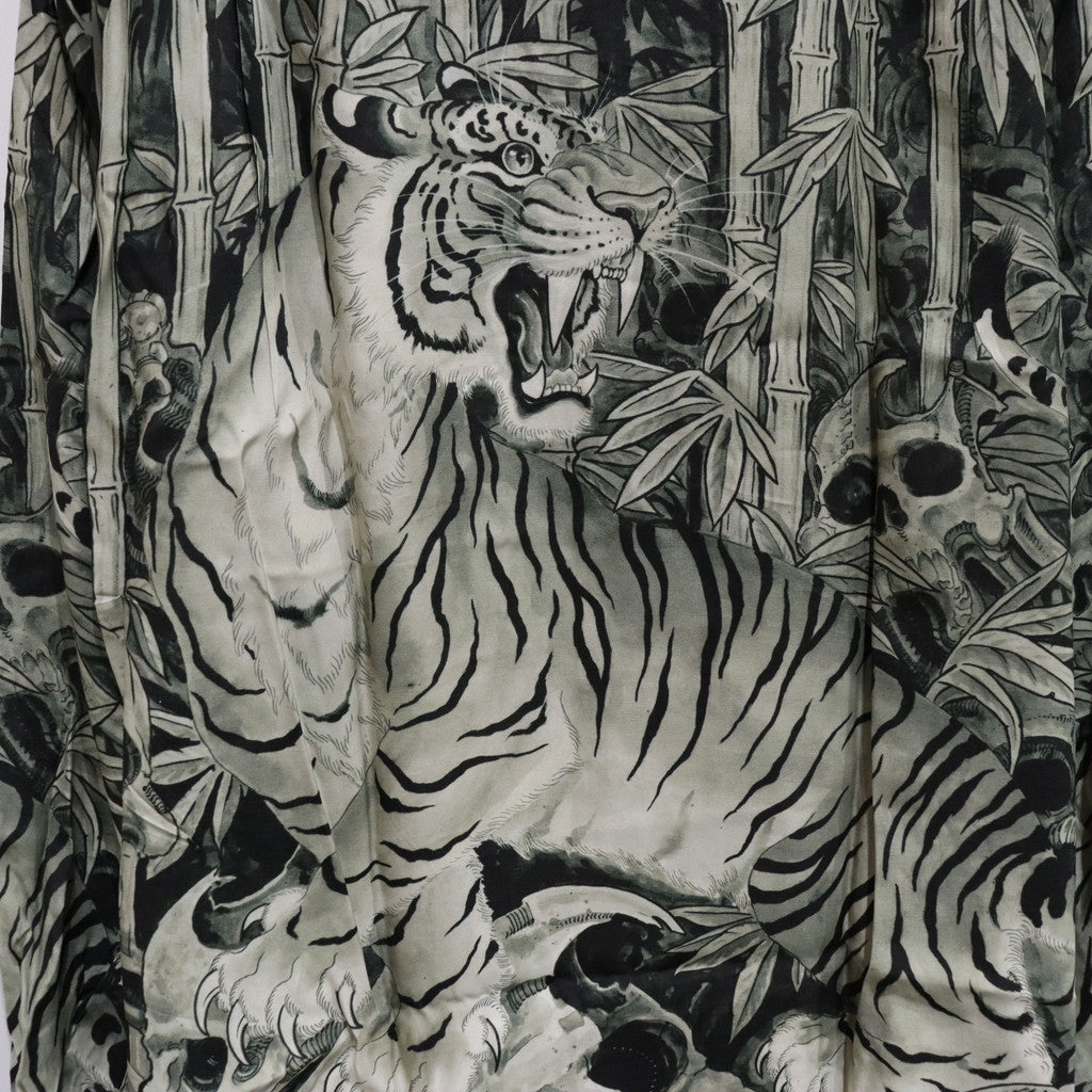 TIM LEHI | HAWAIIAN SHIRT L/S -TYPE 1- #OLIVE [23FW-WMS-HI01]