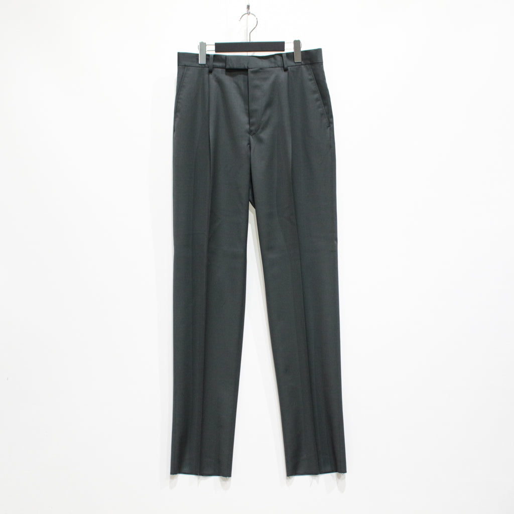 PLEATED TROUSERS -TYPE 2- #D-KHAKI [23FW-WMP-TR11]