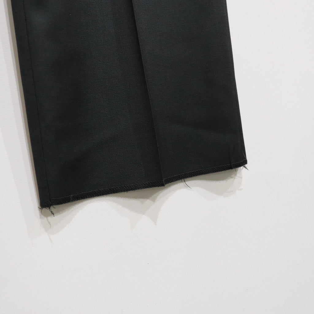 PLEATED TROUSERS -TYPE 2- #D-KHAKI [23FW-WMP-TR11]