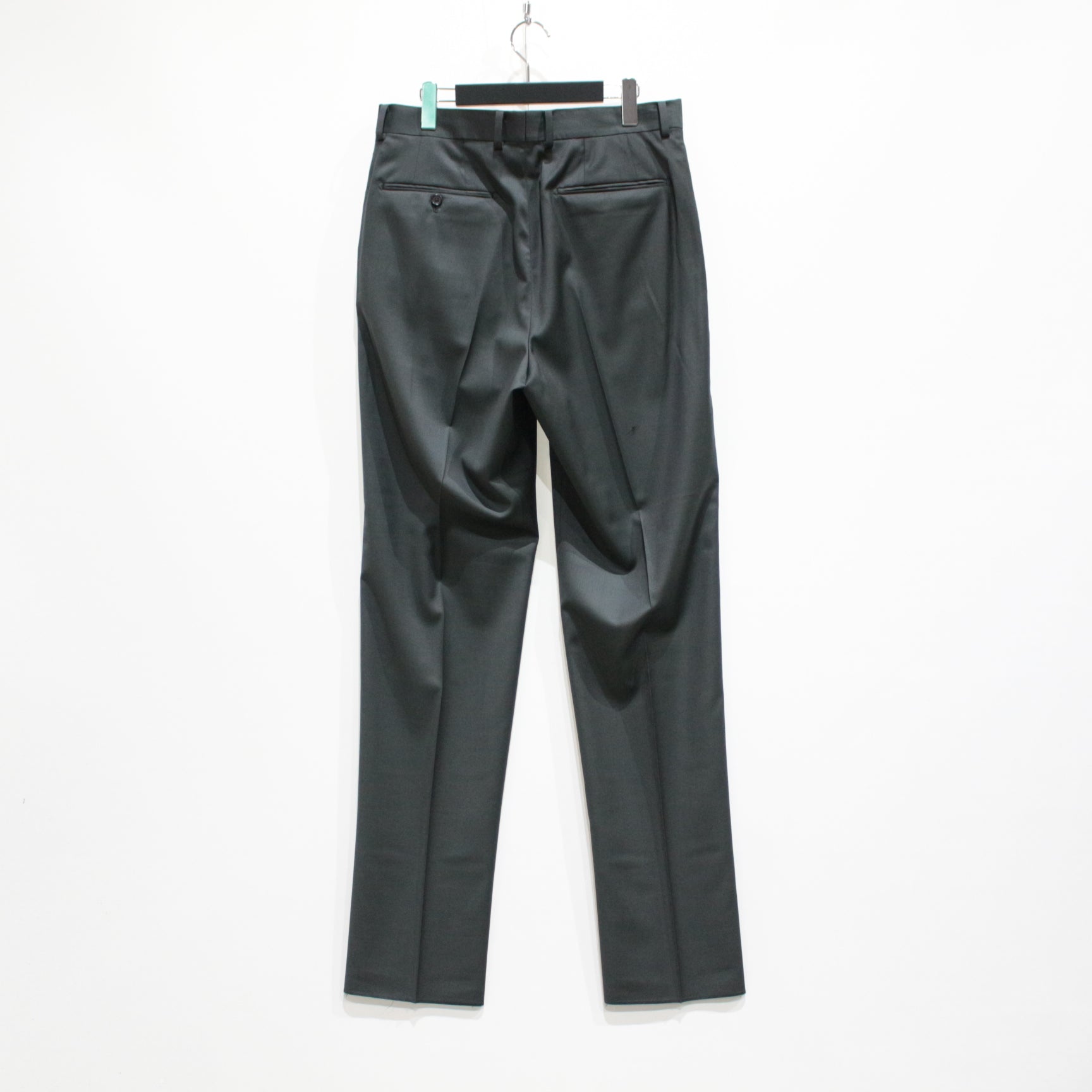 PLEATED TROUSERS -TYPE 2- #D-KHAKI [23FW-WMP-TR11]