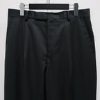 PLEATED TROUSERS -TYPE 2- #D-KHAKI [23FW-WMP-TR11]