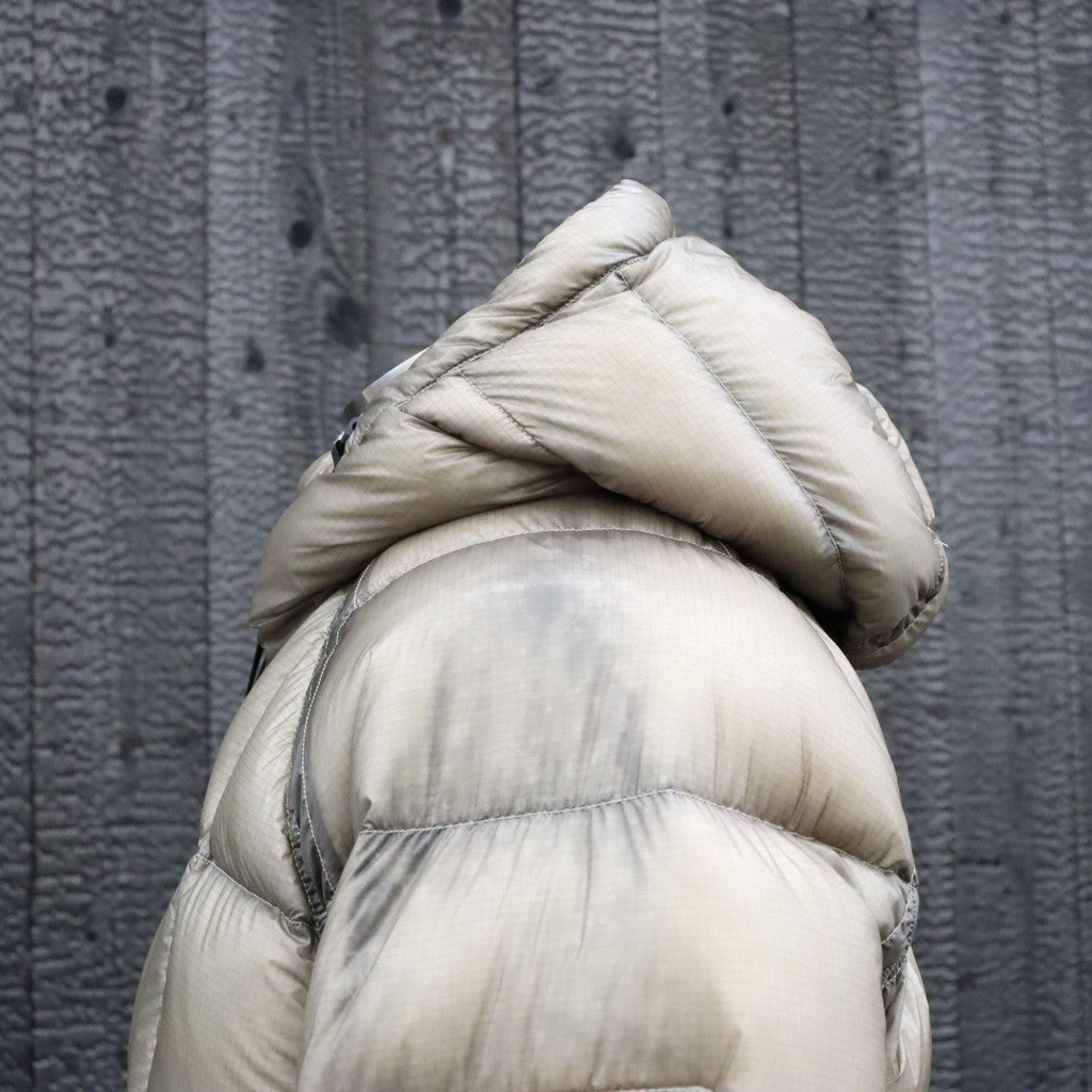 D.D. SHELL HOODED DOWN JACKET #356 FALLEN ROCK [21CMOW702A -26FWM]