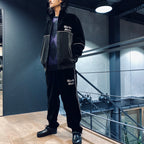 VELVET TRACK PANTS #BLACK [23FW-WMO-TP02]