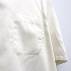 OPEN COLLAR SHIRT S/S ( TYPE-2 ) #IVORY [26SS-WMS-OC19]